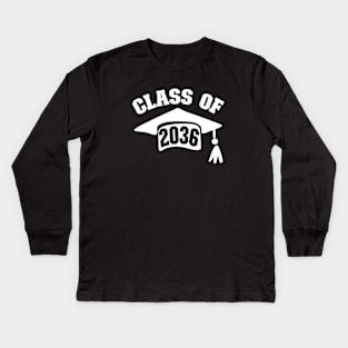 CLASS OF 2036 Kids Long Sleeve T-Shirt